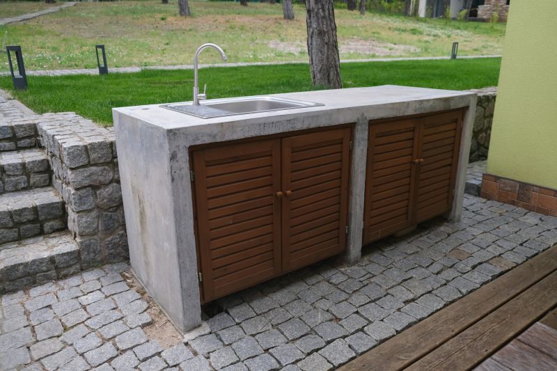 Outdoor Granite Area